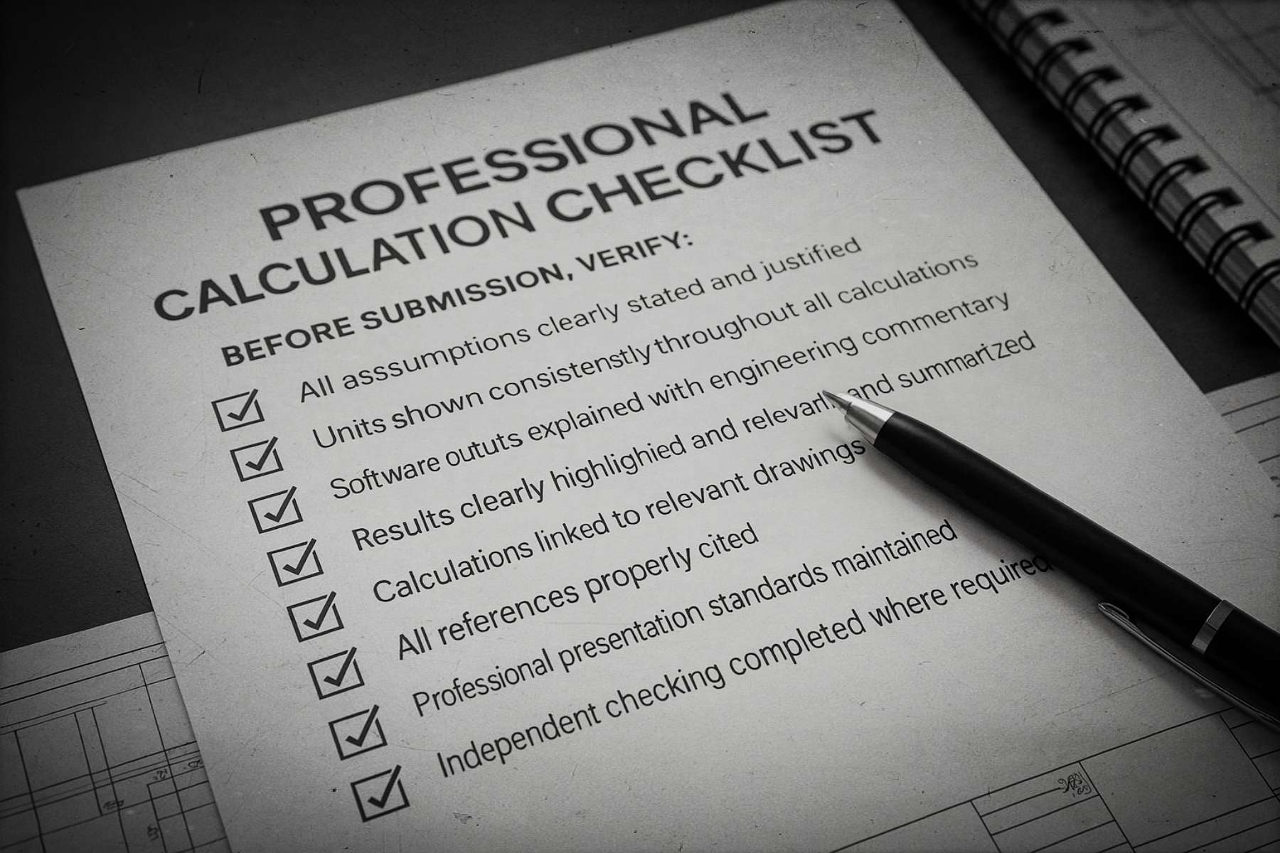 Structural Calculations Complete Guide to Professional Setup and Formatting Checklist