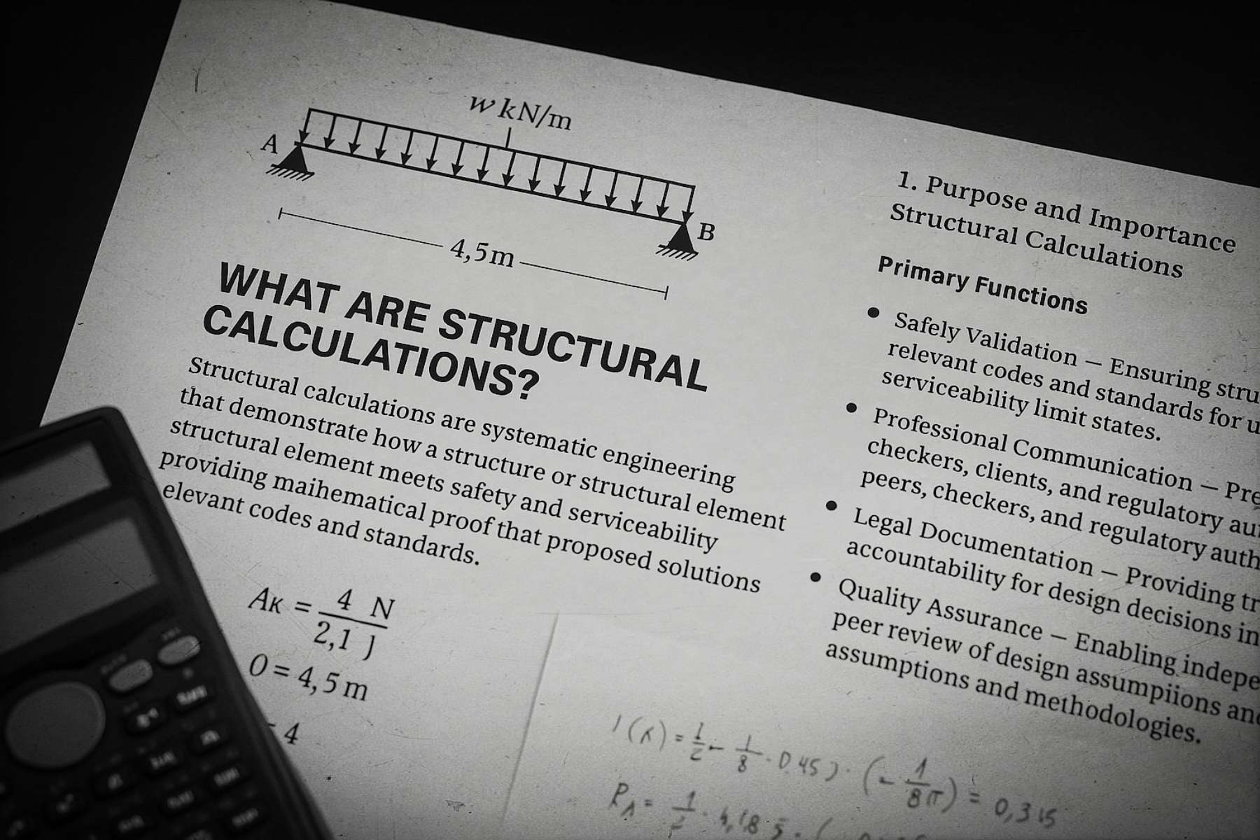 Structural Calculations Complete Guide to Professional Setup and Formatting - What Are They